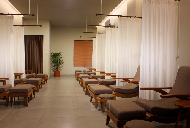 バリ島 スミニャック ボタニカウェルネスのリフレクソロジールーム