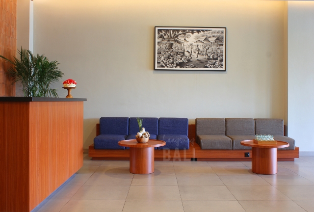 バリ島 スミニャック ボタニカウェルネスのレセプション